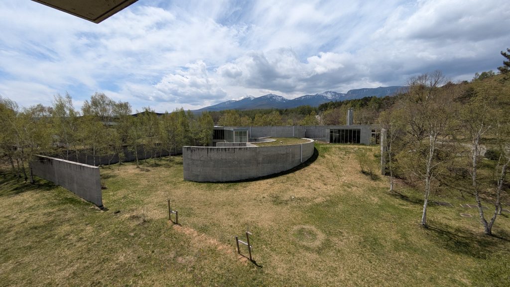小海町高原美術館　展望台からの景色