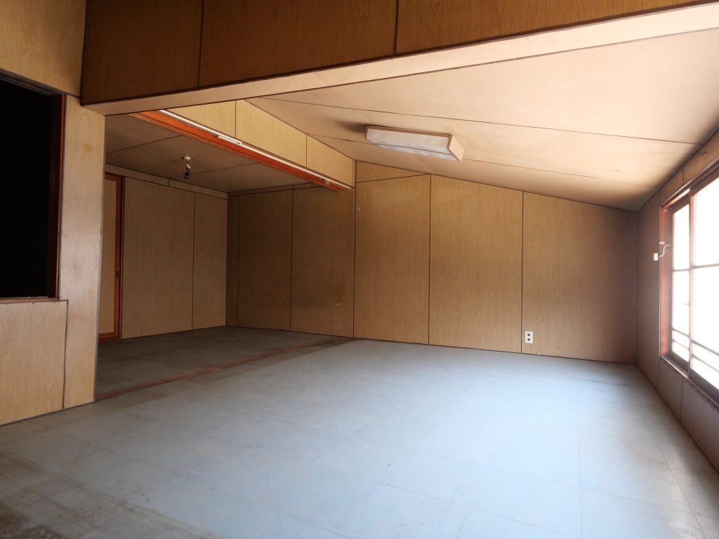 厨子二階　京町家ラボ　寝室　解体前